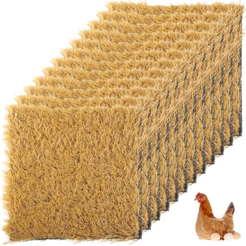 12 Pack 12”x12” Chicken Nesting Pads & Coop Bedding