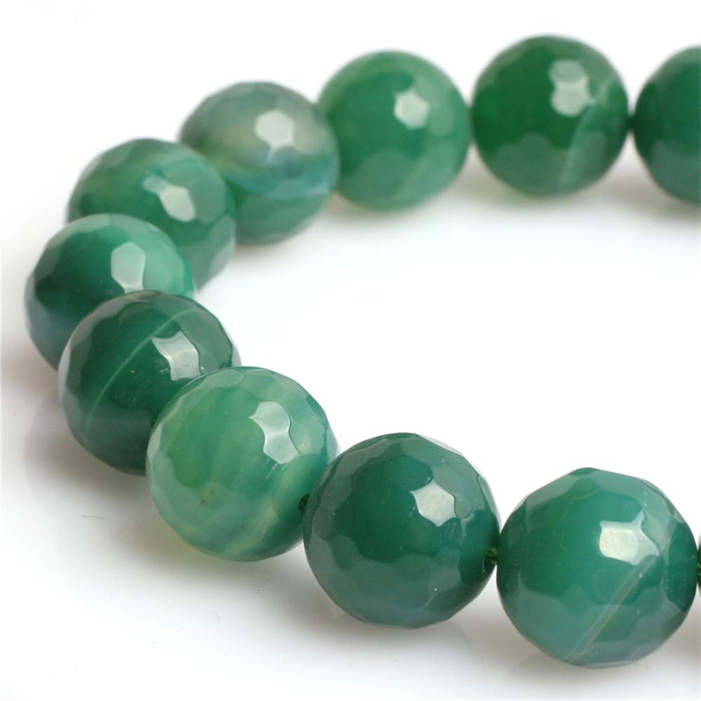 Agate Beads Magenta Stripe Agate Onyx Round Loose Beads - 8mm For Jewelry Making (Plum Color) Lead Free Nickel Free Beads