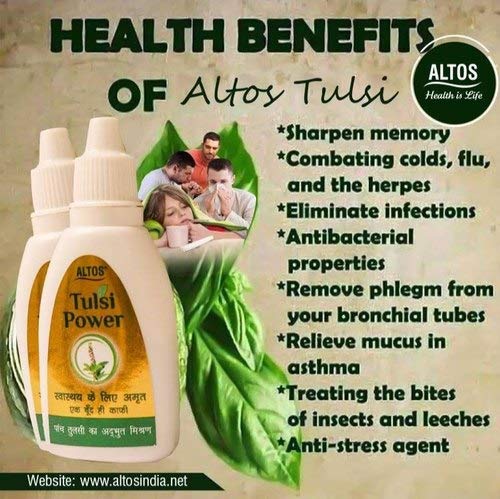 Image of Altos Tulsi Power for Cold, Cough, Fever, Constipation