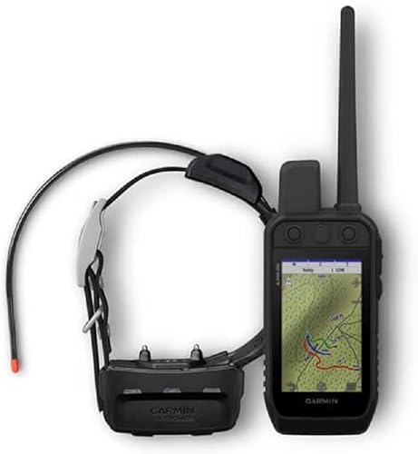 Garmin Paquete Alpha 200/TT™ 15X, dispositivo de seguimiento de perros, pantalla táctil legible por luz solar y entrenador de diseño de 6 botones de