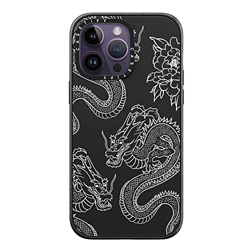 Coque iPhone 14 Pro Max dragons CASETiFY évite les rayures