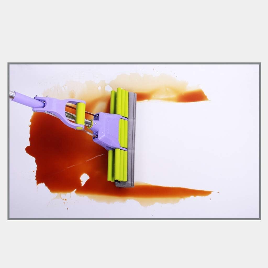 Super Absorbent Roller Sponge Foam Mop with Extendable Handle