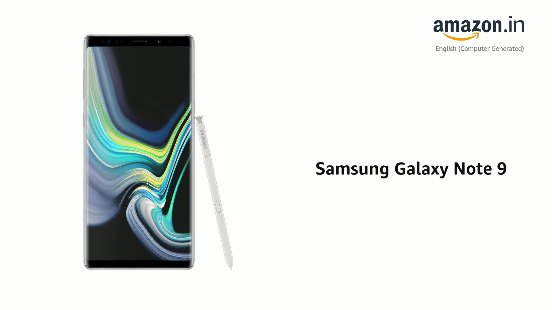スマートフォン本体 SAM SUNG Galaxy Note9 128GB Samsung Galaxy Note 9 (Alpine White, 6GB RAM, 128GB Storage