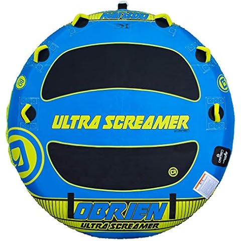 O'Brien Ultra Screamer 3 Person Towable Tube, Blue Cover