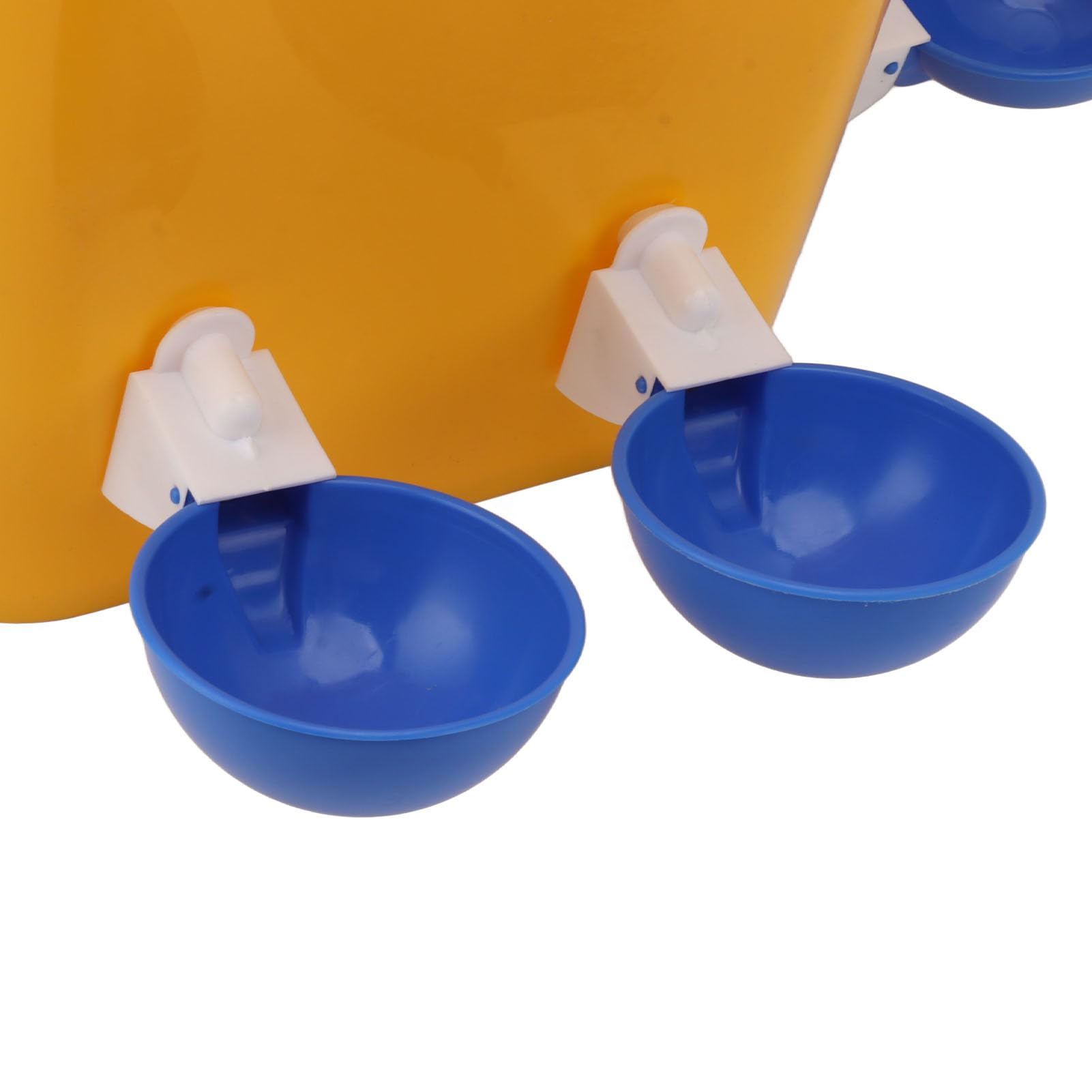 Comedero de Agua para Pollos con Barril, Bebederos para Aves de Corral de Fácil Instalación, Apto para Patos, Codornices, Verde, 1 Juego (Generick157esgtfb-13)
