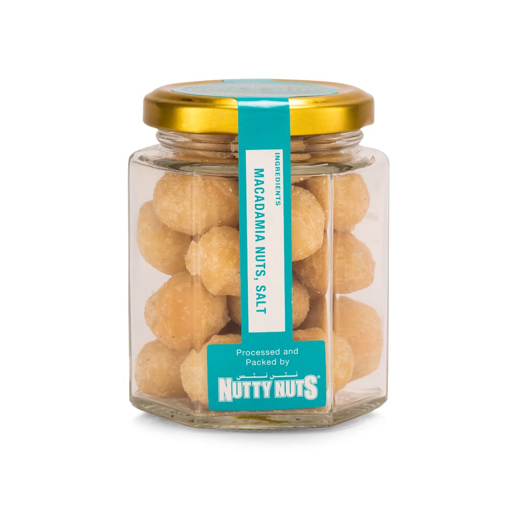 Nutty Nuts Macadamias Dry Roasted & Salted 110g
