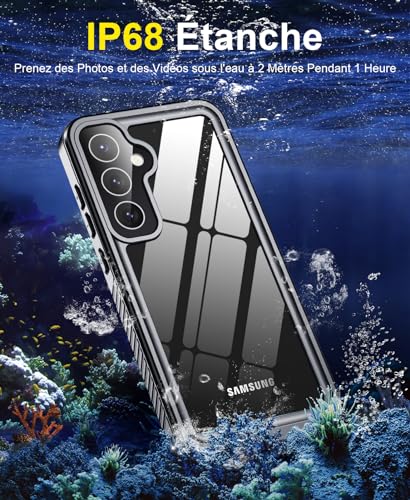 Coque Samsung S24 Plus Antichoc Beeasy Protège Écran Verre - 3
