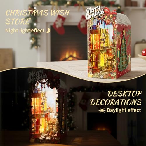 QuesEfflore Christmas Book Nook Kit thumbnail 4