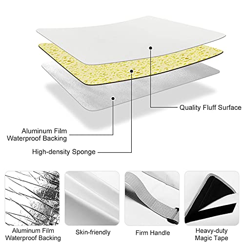 Couverture de pique-nique ronde imperméable pliable et tapis de plage - 8