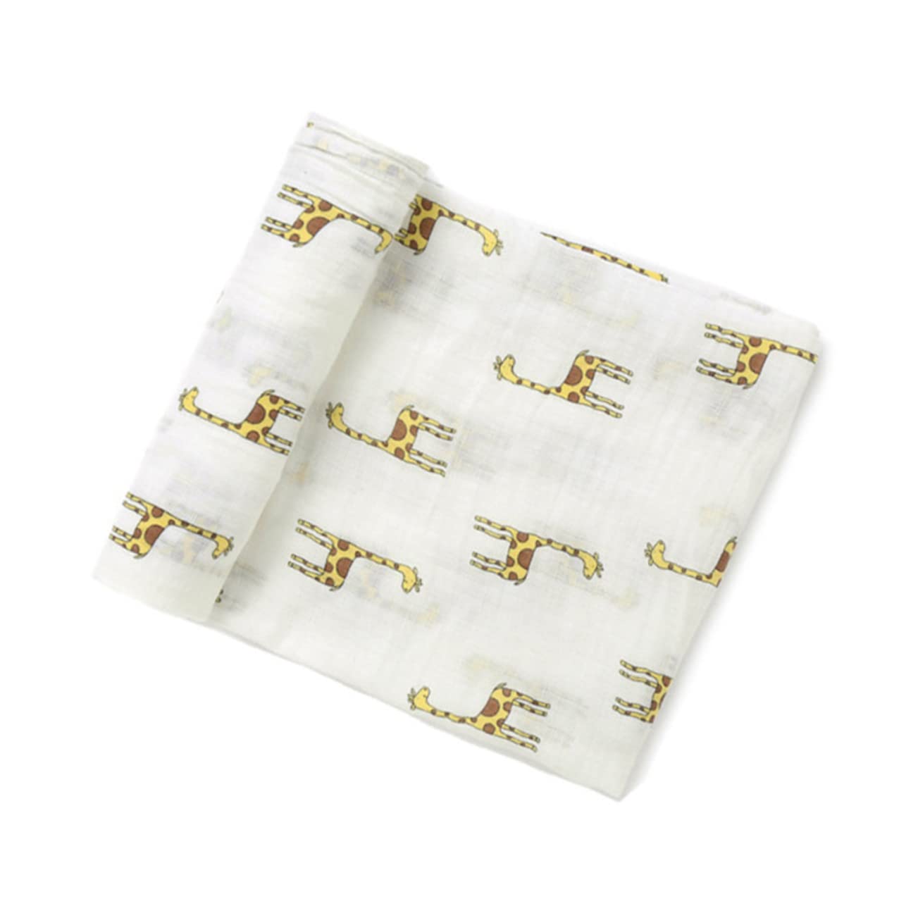 Abaodam 3stücke Newborn Muslin Swaddle Blanket Aus Baumwolle Atmungsaktiv Und Weich Mit Giraffen- Für Neugeborene Als Zur Babyparty