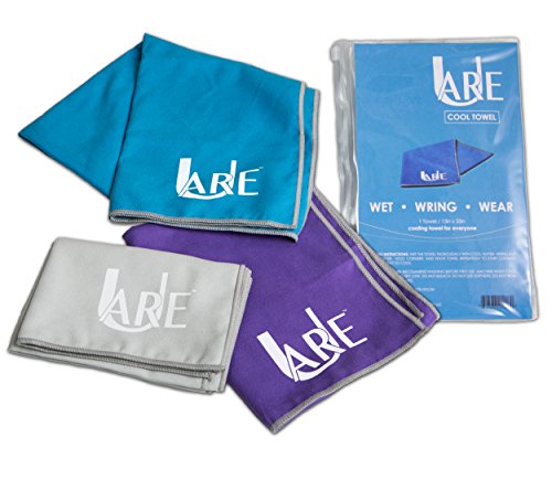 U-are UPF 50 Cooling Towel (Gray/13 x 33- Inches)