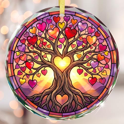 FLYAB Tree of Love Heart Valentine Ornaments Decorations - Valentines