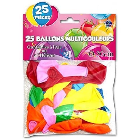 25 Ballons Multicolores - HAPPY AND LOC Cover