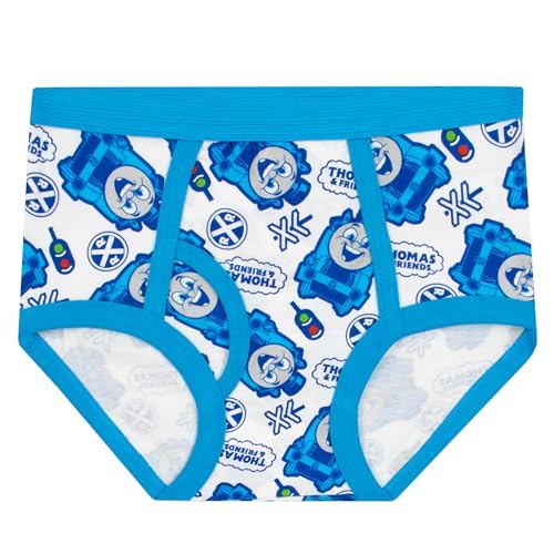 THOMAS & FRIENDS Boys' Underwear 5 Pack | Thomas The Train Boxers For Boys | Cotton Kids Underwear3
