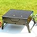 Grillklammern, Faltbarer Grill, Campingkocher, Holzkohleofen, Familie, Reisen, Zuhause, Grill, Mini-Outdoor-Tragbar (A, Größe: 1 Stück), Grillklammern