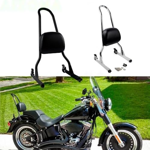 Dossier passager moto pour Softail Custom et Fat Boy FLSTF 2006-2019