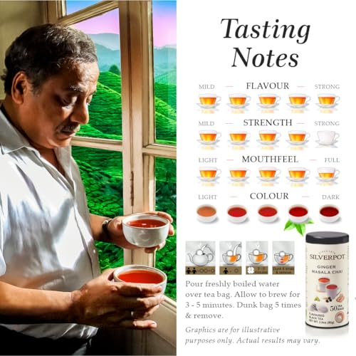 Té Masala Chai India 50 bolsas natural miniatura 6