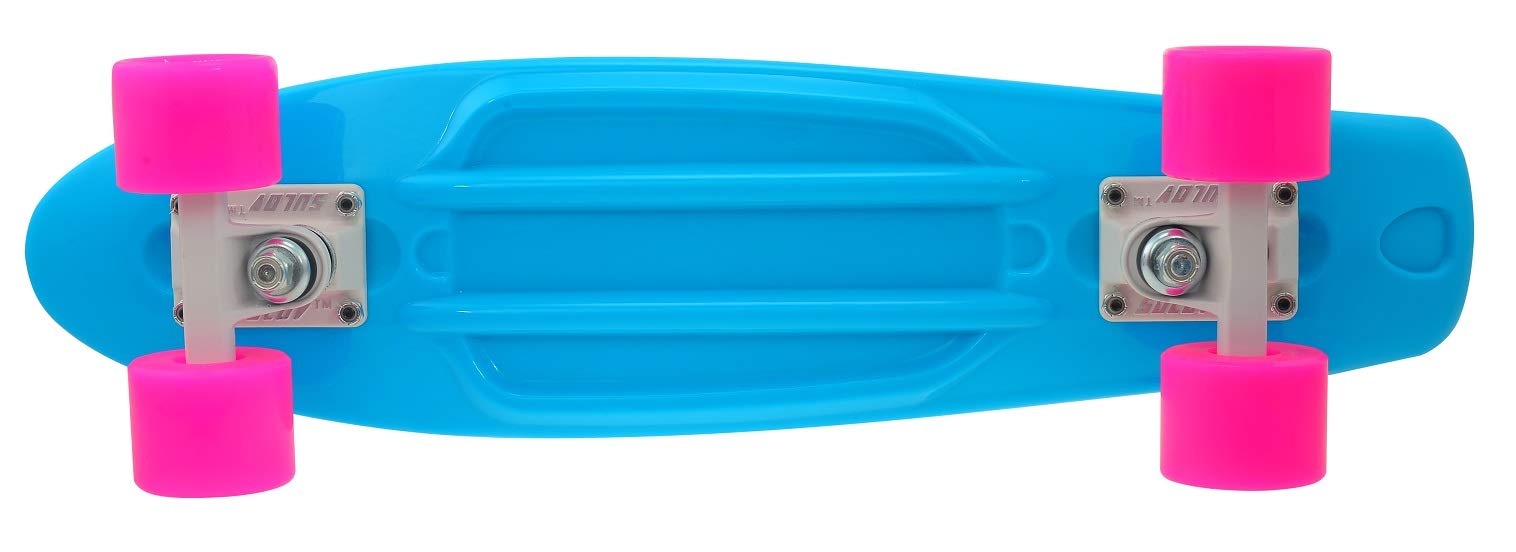 PB-NEON-03B - Tabla de Snowboard Unisex, Color Azul y Rosa, Talla única