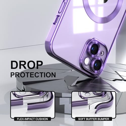 Image of Misea Magnetic for iPhone 14 Plus Case Compatible with MagSafe