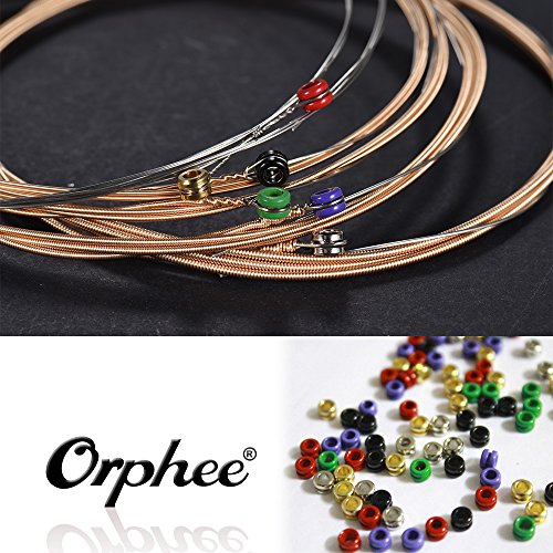 SHUIYUE Cordes de Guitare Folk Acoustique QA140 6pcs / Set (.009-.045) Fil d’acier Hexagonal 85/15 Bronze Wire Super… - Les Beatles, Paul McCartney, John Lennon, RIngo Starr, George Harrison SHUIYUE Cordes de Guitare Folk Acoustique QA140 6pcs / Set (.009-.045) Fil d'acier Hexagonal 85/15 Bronze Wire Super… – Image 7