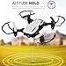 SIMREX X300C Mini Drone RC Quadcopter Foldable Altitude Hold Headless RTF 360...