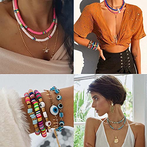 TARATH 5000 Pezzi perline per braccialetti,6mm