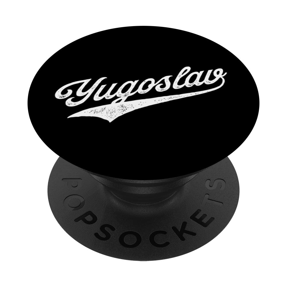 Yugoslav PopSockets Swappable PopGrip, Black