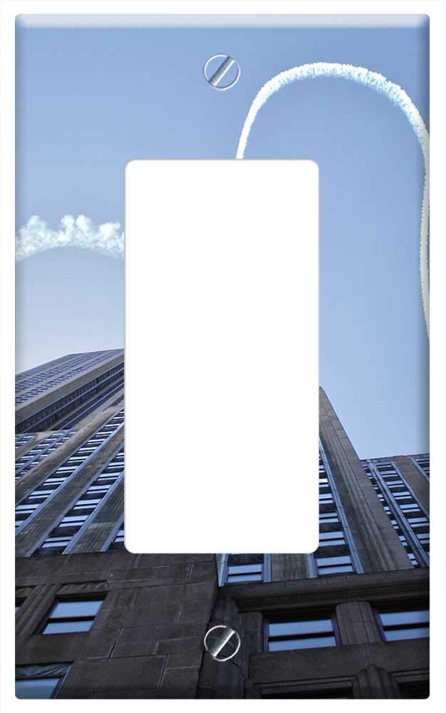 Switch Plate Single Rocker/GFCI - Empire State Building New York Empire State