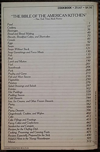 Original Boston Cookbook 0452261732 Book Cover