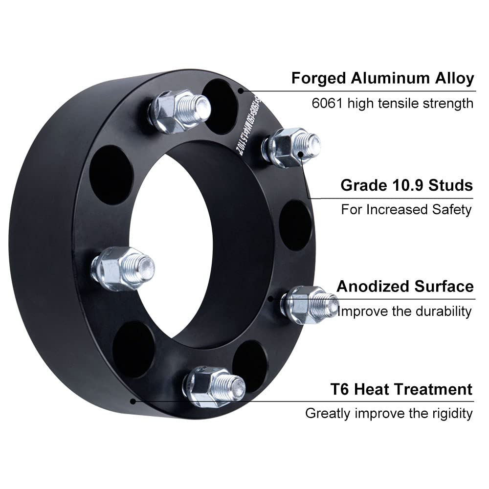 Buy dynofit 5x5 to 5x4.5 Convert Wheel Adapters for Jeep YJ TJ ZJ XJ