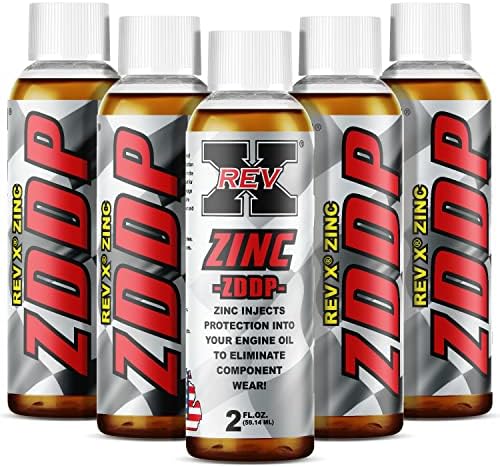 REV-X ZDDP Oil Additive - Zinc & Phosphorus (5 Pack)