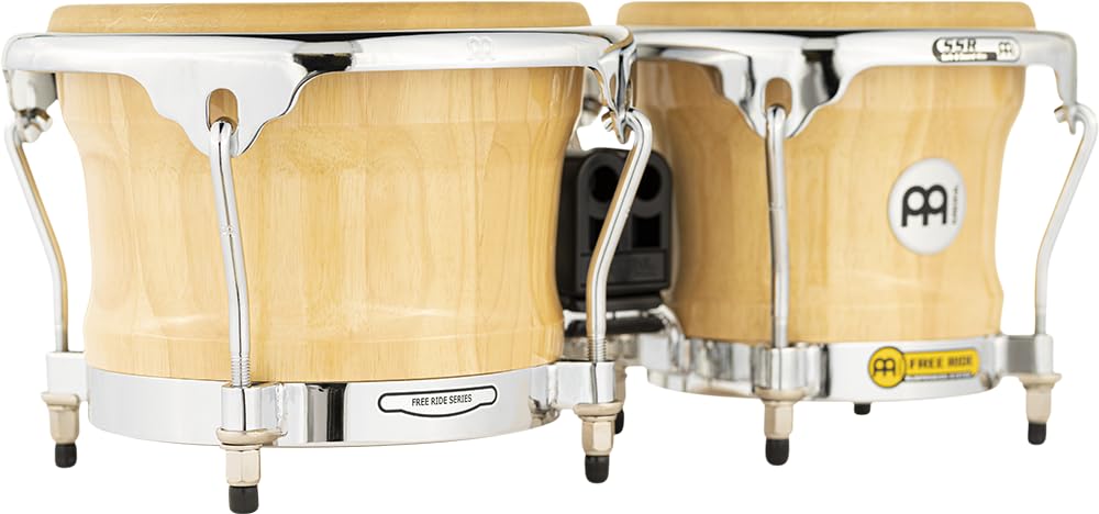 Meinl Percussion FWB400NT - Bongo de madera con parche natural (madera) (7")