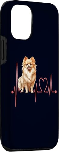 Miniatura 3 de iPhone 14 Juguete ruso perro latido del corazón ECG divertido para los amantes de los perros dueños caso