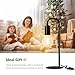 Iporovon Industrial Table Lamp for Bedroom, Bed Side Table Lamps for Nightstand with Wire Switch, E26 Socket Base, Modern Nightstand Lamp for Living Room, Reading, Office, Bulb Not Included