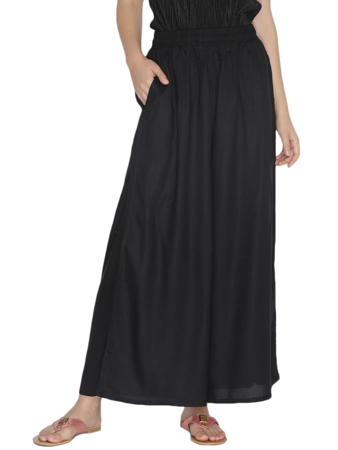 lyra Women's Regular Fit Mid Rise Pants-picture-35