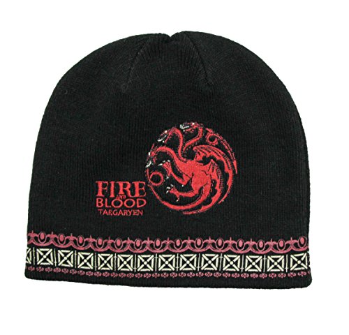 Game of Thrones Unisex Knit Winter Beanie (Targaryen)