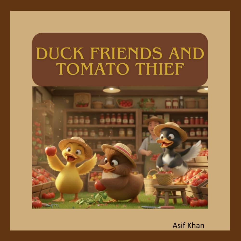 Duck Friends and Tomato Thief: bedtime stories for kids