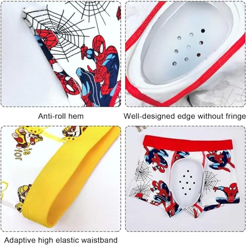 2pc Breathable Post Circumcision Underwear for Boys, Surgery Recovery Pants, Healing Support Boxer Shorts(Yellow,M-Medium)4