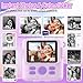 ESOXOFFORE Instant Print Camera for Kids, Christmas Birthday Gifts for Girls Boys, HD Digital Video Cameras for Toddler, Portable Toy for 4 5 6 7 8 9 10 Year Old Girl with 32GB SD Card-Purple