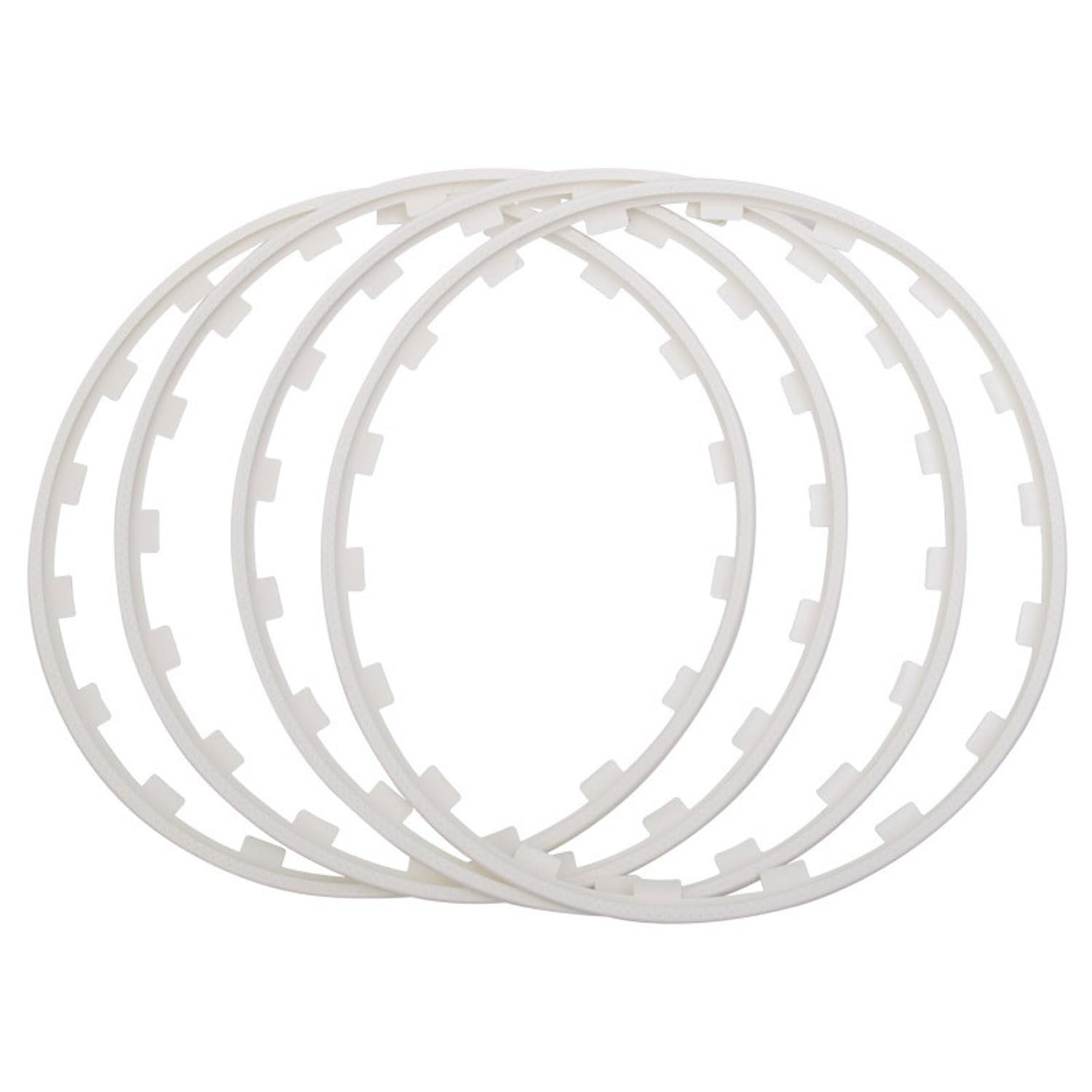 Alloy Wheel Rim Protector Set of 4-16-20" Moulding Trim Wheel Edge Ring Decoration, Durable Rim Protectors for Enhanced Style &amp; Protection (4,19in)