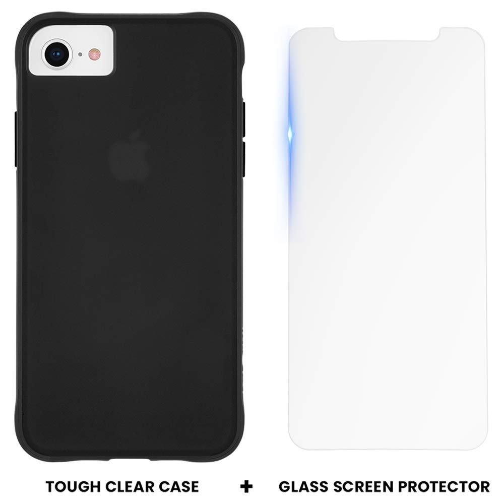 DEERLAMN Funda Para IPhone SE 2022/2020, Para IPhone 8/7 Con Funda Deslizante Para Cámara + Protector De Pantalla, Soporte De Anillo Giratorio De Grado Militar, Funda Protectora A Prueba De Golpes