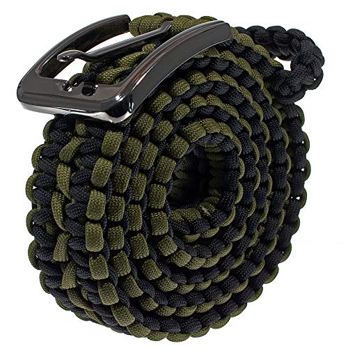 West Coast Paracord - 550 Paracord Belt Kit - Metal Buckle Belts for Men - Multiple Colors3