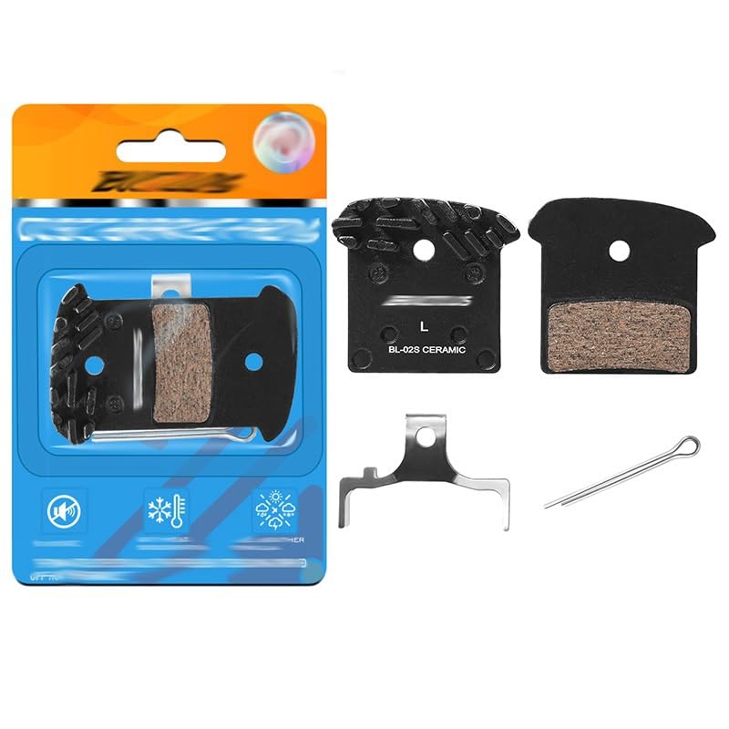 Pastillas de freno de disco para bicicleta compatibles con J04C J05A, pastillas de freno de cerámica Hydarulic para carretera, montaña (BL-02S, 10 pares)