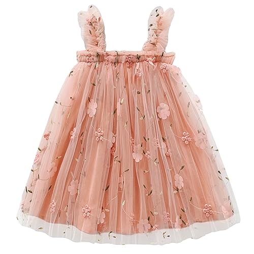 Image of BGFKS Layered Tulle Tutu Dress for Toddler Girls,Baby Girl Rainbow Tutu Princess Skirt Set with Flower Headband.