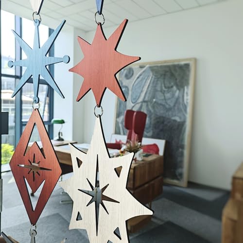 MidModArt 12PCS Retro Mid Century Modern Wall Art MCM Decor