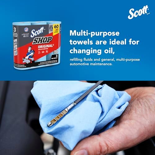 Scott Shop Towels 오리지널 빅 롤, 60장/롤, 빅 롤 3개 — 사진 4