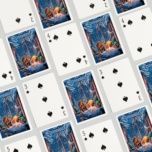 Lantern Press Tennessee, 52 Cartas Póker para Adultos miniatura 4