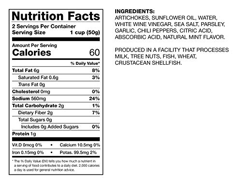 Fresh Pack Quartered Artichoke Hearts Marinated in Oil, 7.1 oz - Thumbnail 3