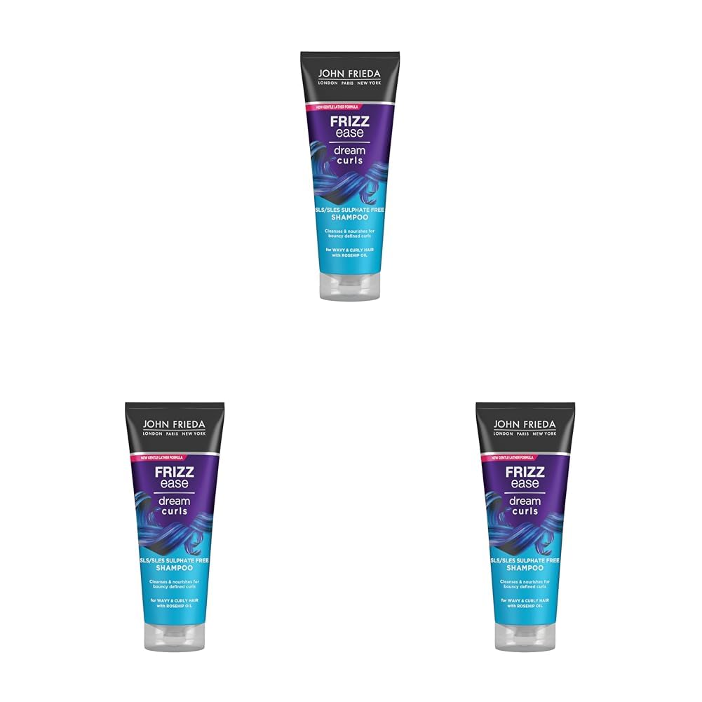 John Frieda Frizz Ease Dream Curls Kusursuz Bukleler Şampuan 250 ml 3lü paket