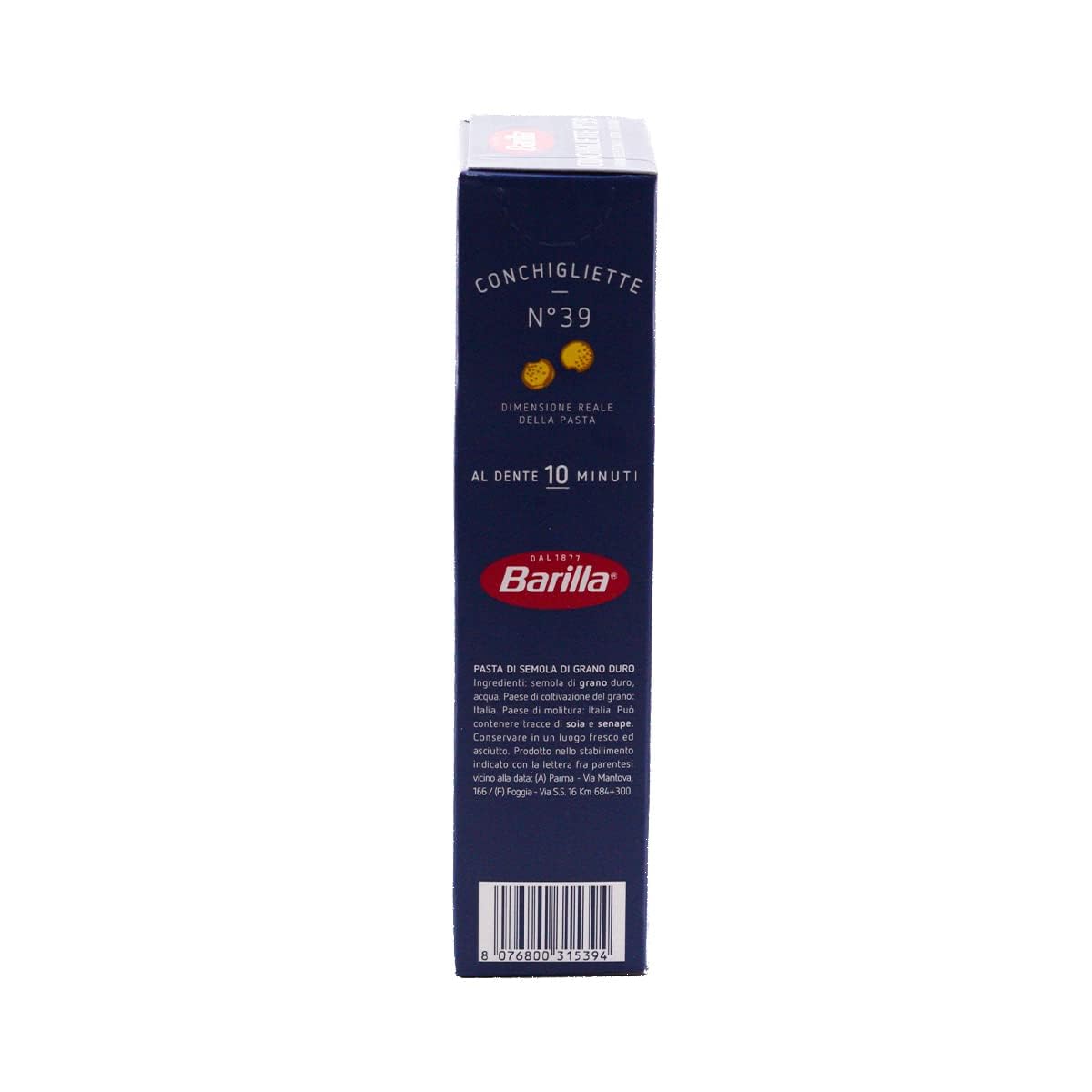 Pasta Conchigliette Nr. 39 500g + Italian Gourmet Polpa 400g